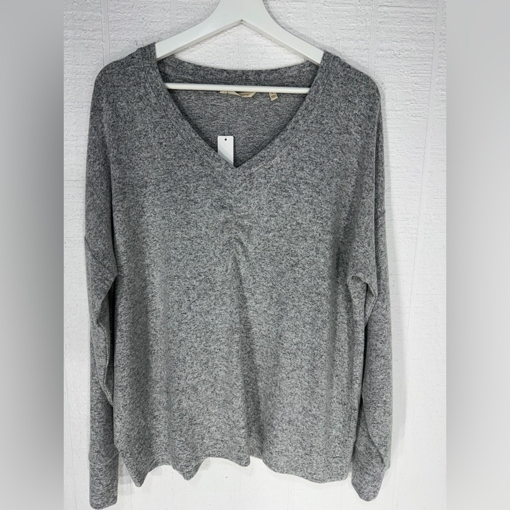 NWT Soft Surroundings long sleeve sweatshirt size L